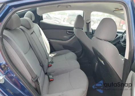 2015 Hyundai Elantra Se z USA, uszkodzony, nr VIN 5NPDH4AE5FH620396